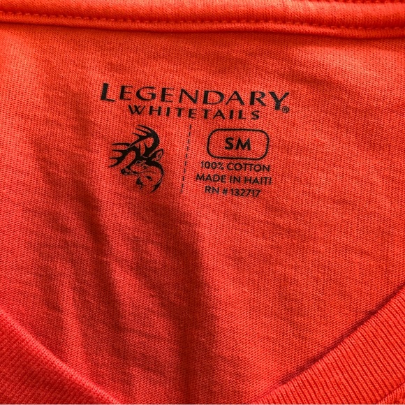 Women's LEGENDARY WHITETAIL T-Shirt / Long Sleeves / Orange Size Small / Hunting - Picture 6 of 8